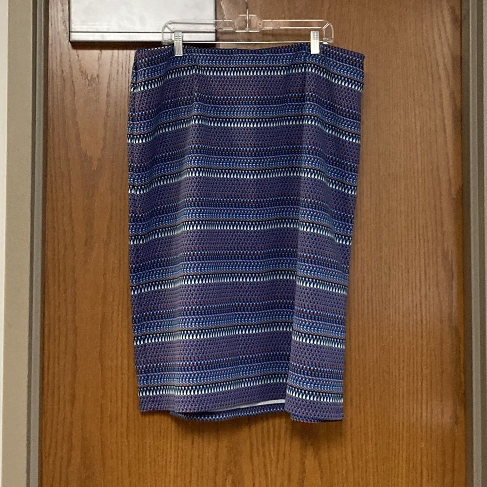 Cato multi colored skirt sz 22/24W